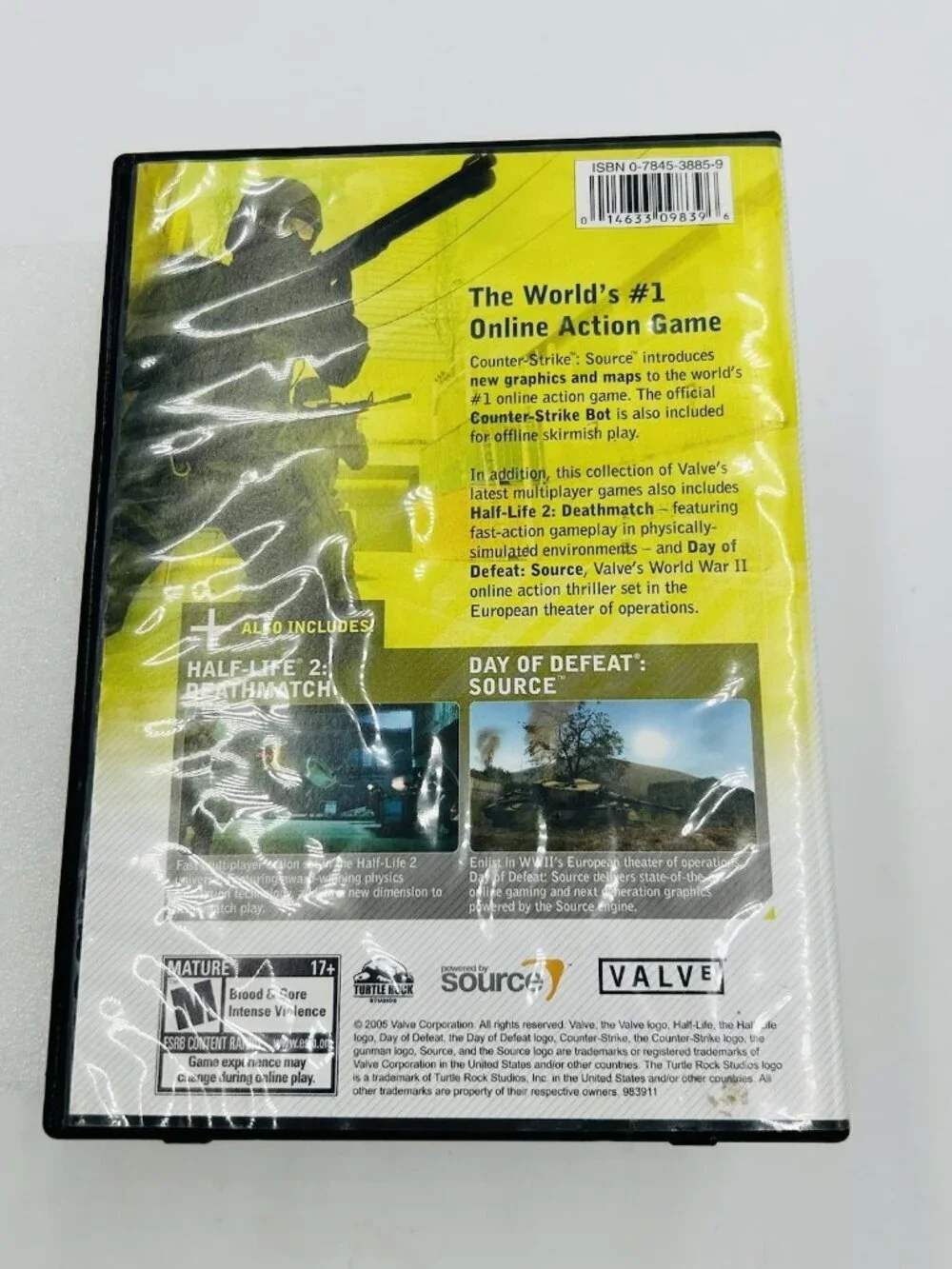Counter-Strike: Source - 4 Disc (PC, 2005)